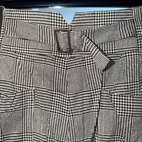 NWT Torrid WIDE LEG STRETCH CHALLIS HIGH - RISE PANT Glen Plaid Size 18R - Picture 6 of 8